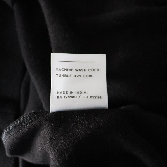 Pact Airplane Organic Cotton Medium Colorblock Mock Neck Pullover Sweater - Picture 12 of 12